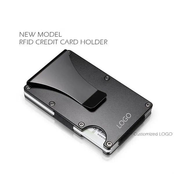 Minimalist Aluminum Metal Wallet
