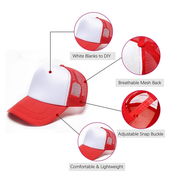 Polyester Mesh Basketball Hat