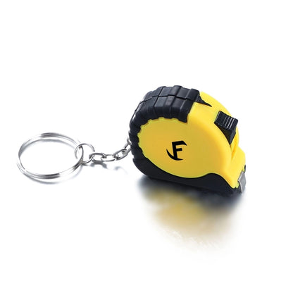 Small Steel Tape Measure Keychain
