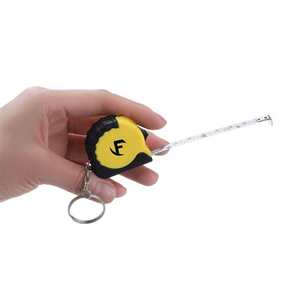 Small Steel Tape Measure Keychain