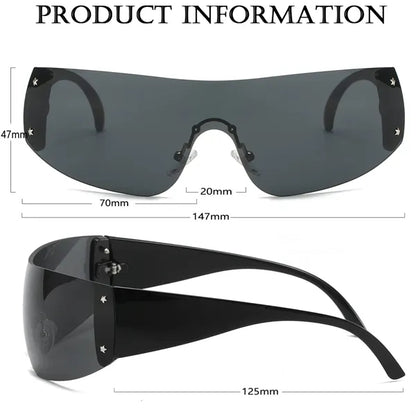 Frameless Sun Glasses