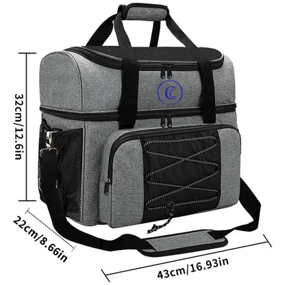 Bowling Tote Bag For 2 Balls