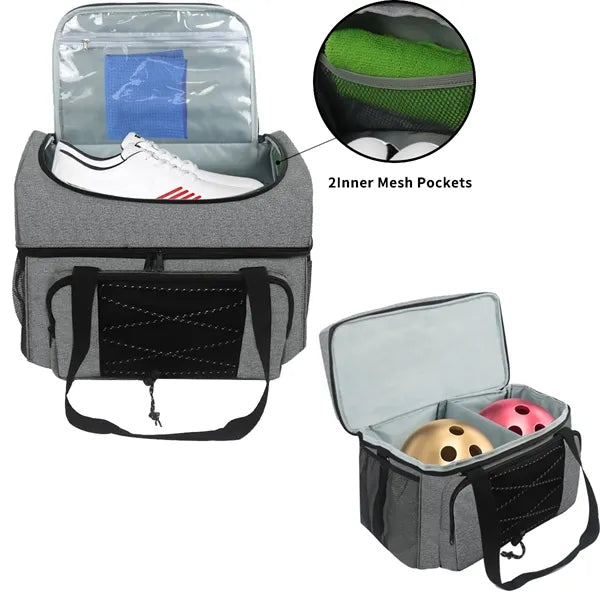 Bowling Tote Bag For 2 Balls