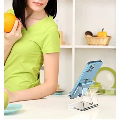 Transparent Acrylic Cell Phone Stand
