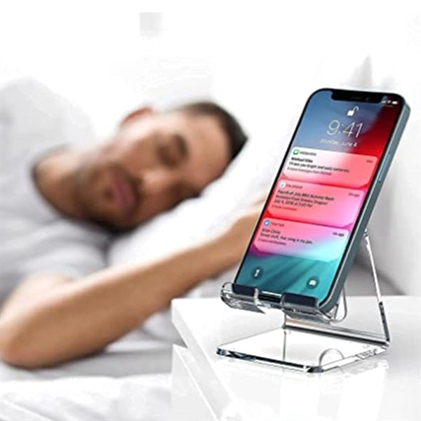 Transparent Acrylic Cell Phone Stand