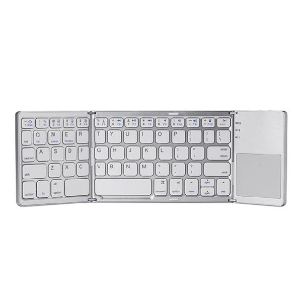 Wireless Foldable Bluetooth Keyboard With Touchpad