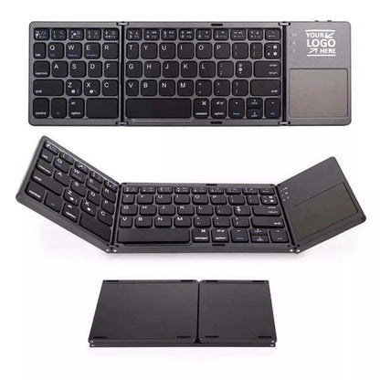 Wireless Foldable Bluetooth Keyboard With Touchpad