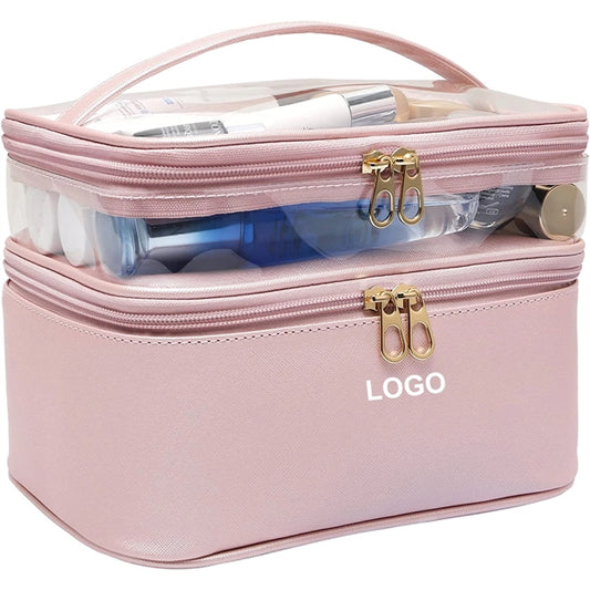 Double Layer Cosmetic Bag