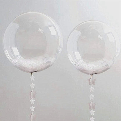 24 Inch Helium Transparent Bubble  Bobo Balloons