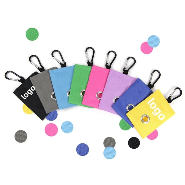 Portable out pet garbage bag
