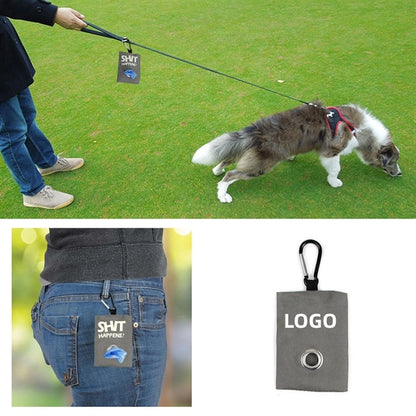 Portable out pet garbage bag