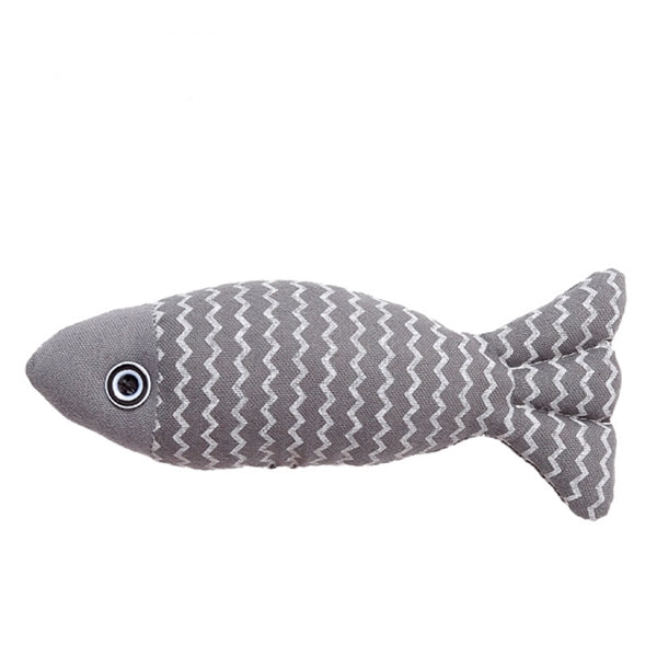 Catit Groovy Fish Interactive Cat Toy with Catnip