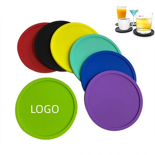 Round Silicone Coaster