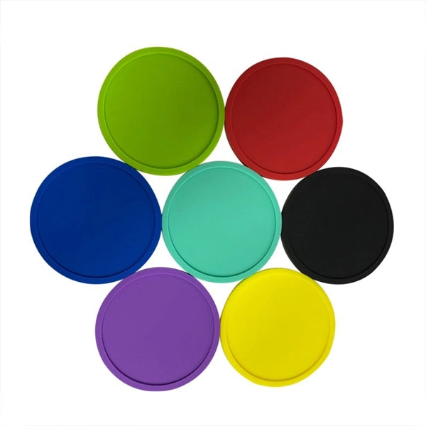 Round Silicone Coaster