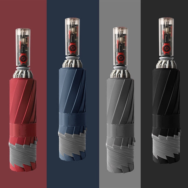 Fully Automatic Mechanical Folding Umbrella
