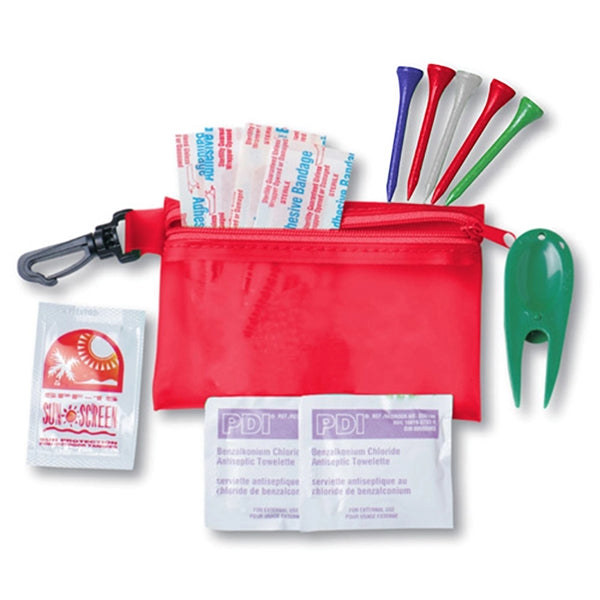 Zipper Tote With Clip Express Golf Care Kit