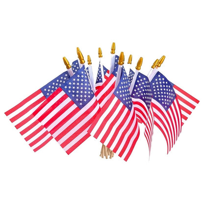 Small American Flags on Stick