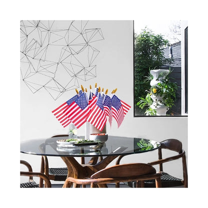 Small American Flags on Stick