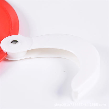 Handheld Round Folding Pop Up Nylon with Handle Fan