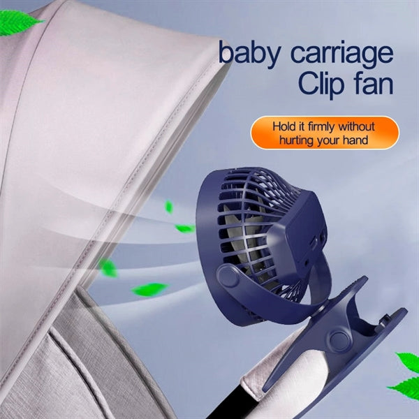 Usb Rechargeable Portable Cooling Mini Clip Fan