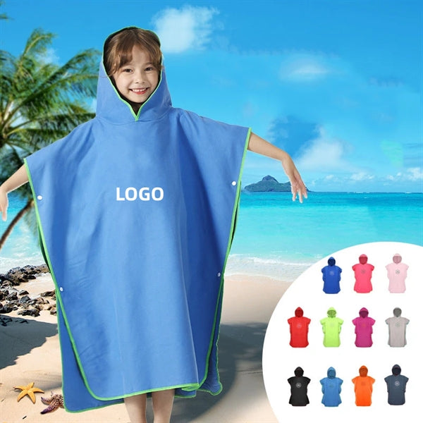 Microfiber Kids Beach Wetsuit Changing Towel