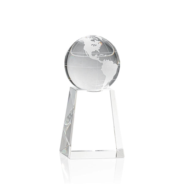 Globe Award on Tall Base