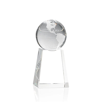 Globe Award on Tall Base