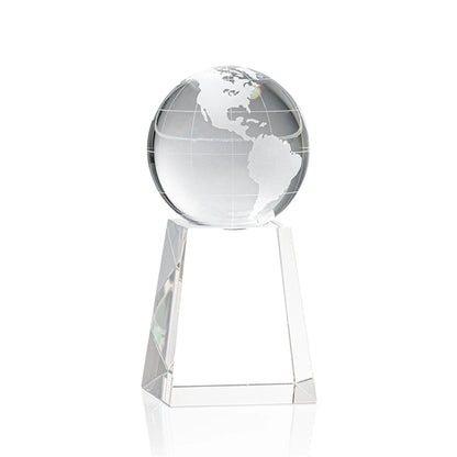 Globe Award on Tall Base