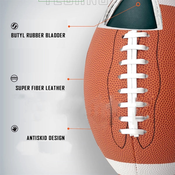 Custom Pu Leather Football Size 9