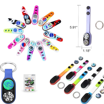 Trick Hand Rotary Elastic Magnet Fidget Toy