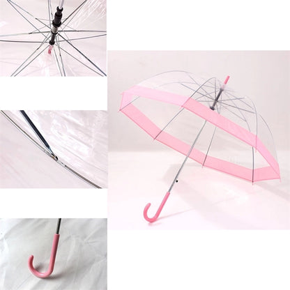 Transparent Clear Auto Open Umbrella