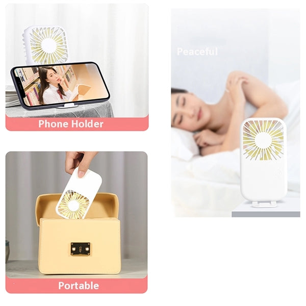 Mini Handheld Fan with USB Charging