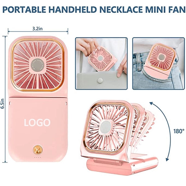 Portable Necklace Mini Fan