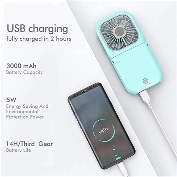 Portable Necklace Mini Fan
