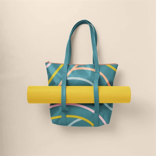 TWINKLES EVEN MORE YOGA TOTE - VEGAN LEATHER