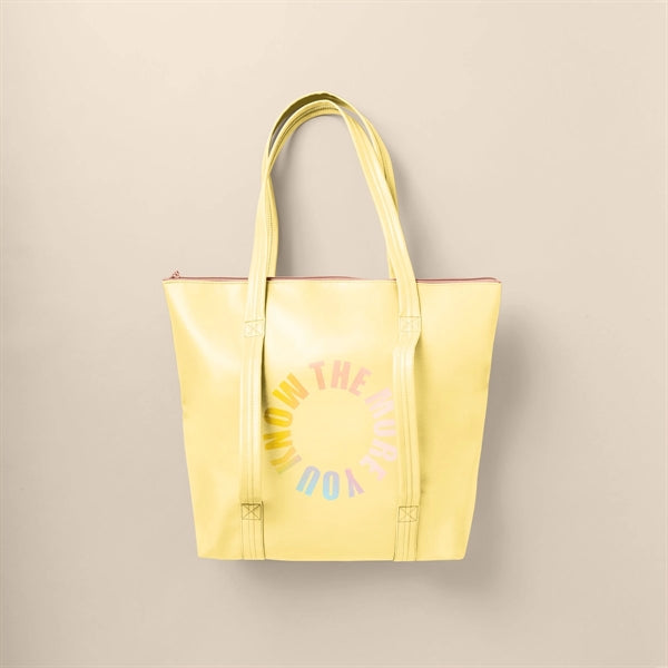 TWINKLES EVEN MORE YOGA TOTE - VEGAN LEATHER