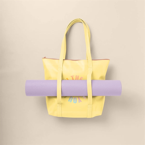 TWINKLES EVEN MORE YOGA TOTE - VEGAN LEATHER