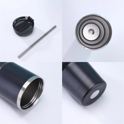 30Oz Stainless Steel Tumbler With Straw