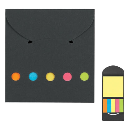 Sticky Notes And Flags In Pocket Case