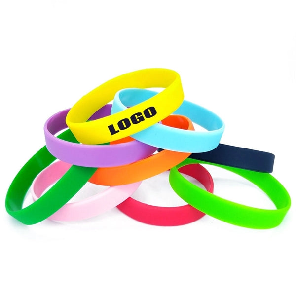 Silicone Wristbands Bracelets with Inspirational Quote