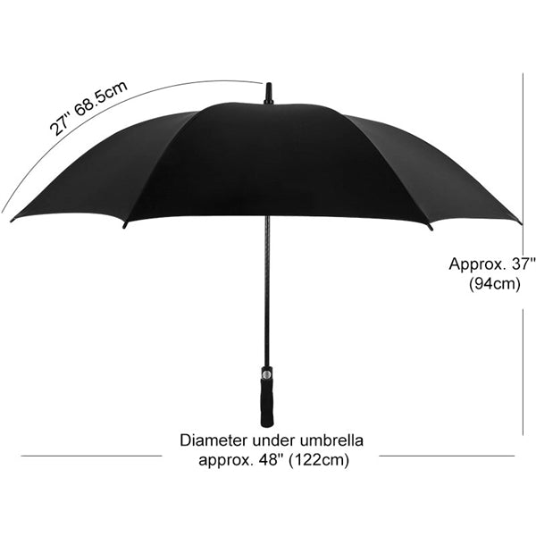54" Fiberglass Straight Golf Umbrella Custom Promotional