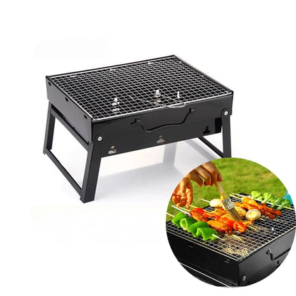 Outdoor Portable Folding Barbecue BBQ Stove Rack Camping