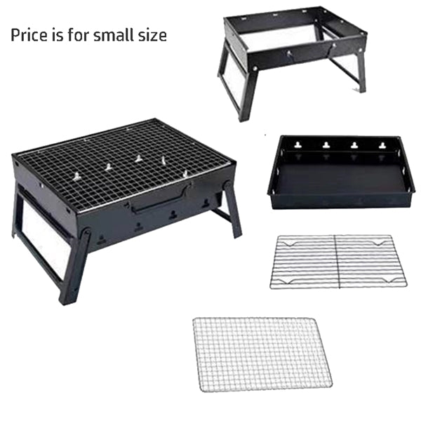 Outdoor Portable Folding Barbecue BBQ Stove Rack Camping