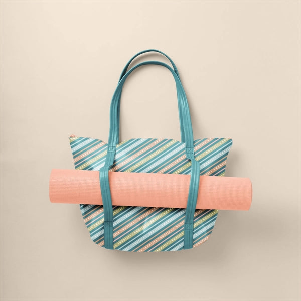 WEEKENDER YOGA TOTE - VEGAN LEATHER
