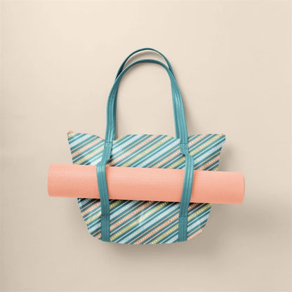 WEEKENDER YOGA TOTE - VEGAN LEATHER