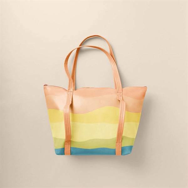 WEEKENDER YOGA TOTE - VEGAN LEATHER