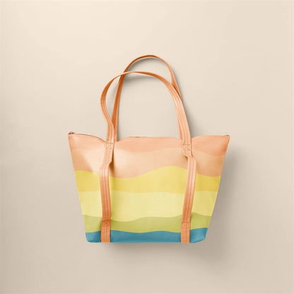WEEKENDER YOGA TOTE - VEGAN LEATHER