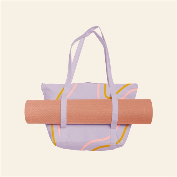 WEEKENDER YOGA TOTE - CANVAS/DENIM