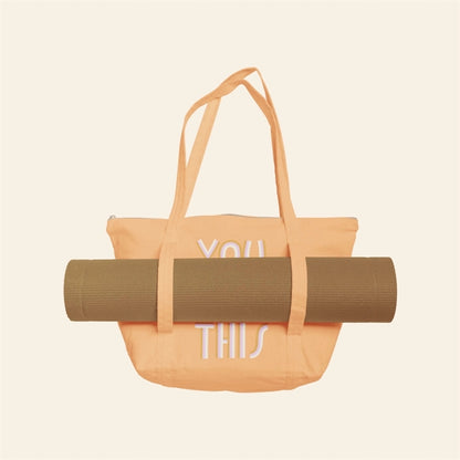WEEKENDER YOGA TOTE - CANVAS/DENIM