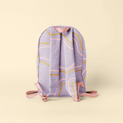 Simple Backpack Colored Canvas